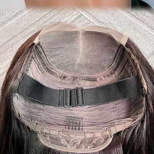 Bob wig cap inside with adjustable strap and comb